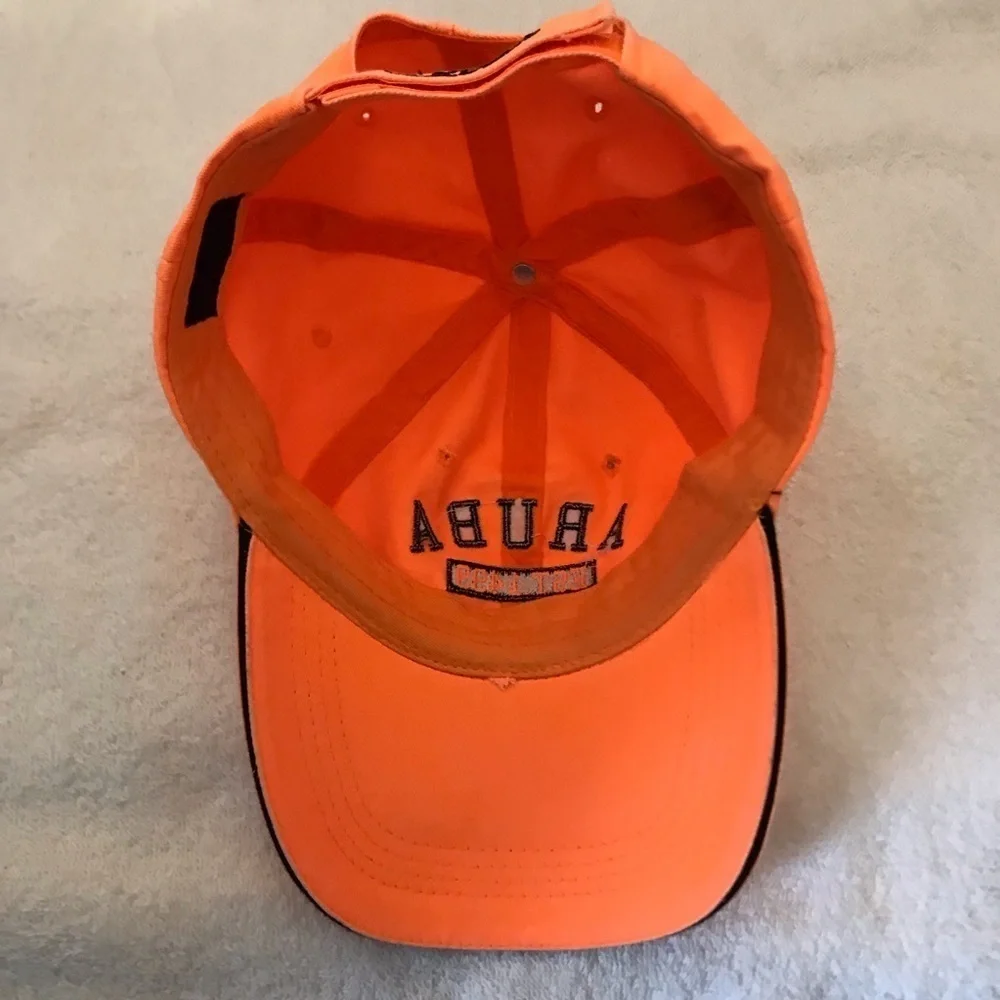 Blue Sky for Aruba-One Happy Island Women's Adjustable Pink Travel Ball Cap